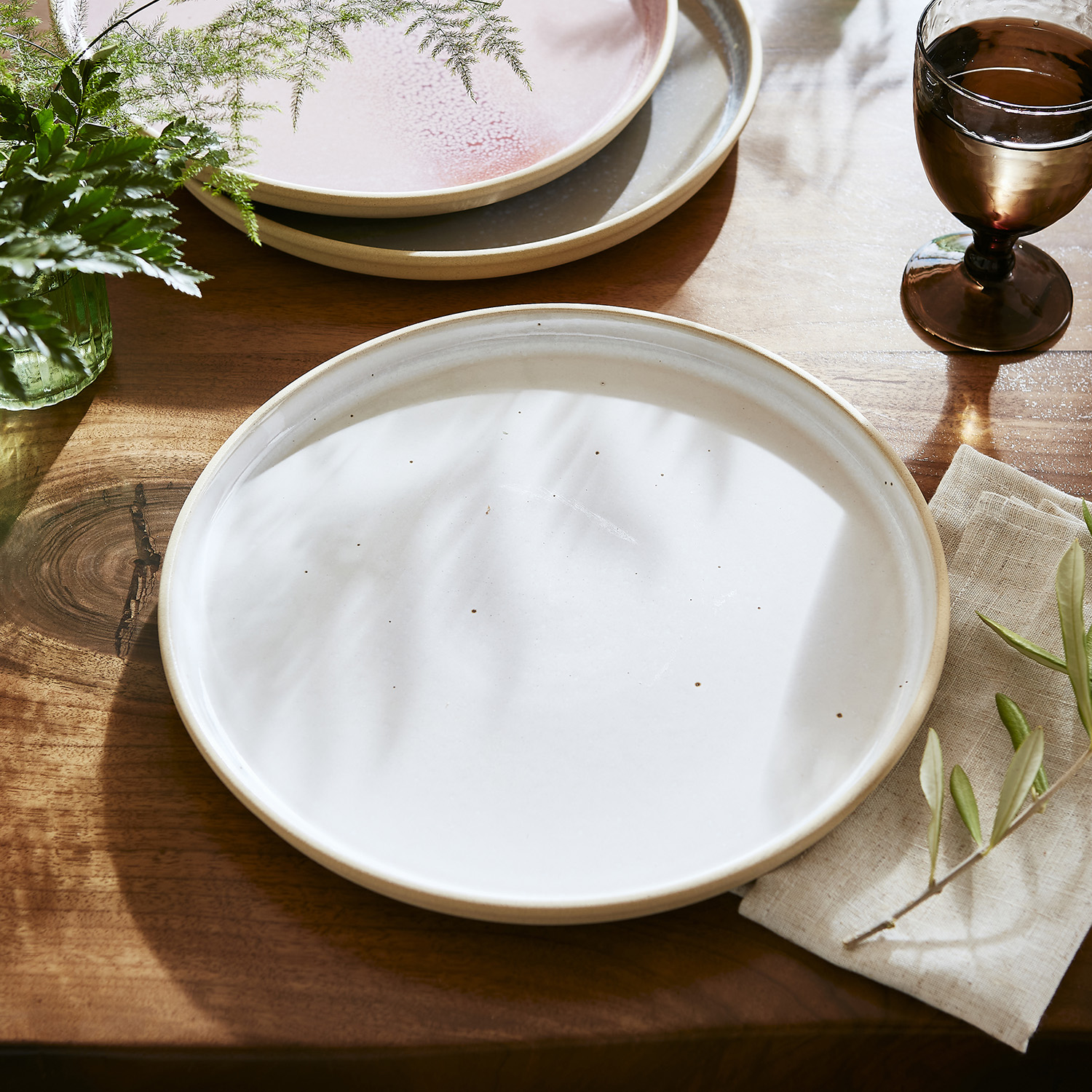 Minerals Dinner plate, Moonstone image number null
