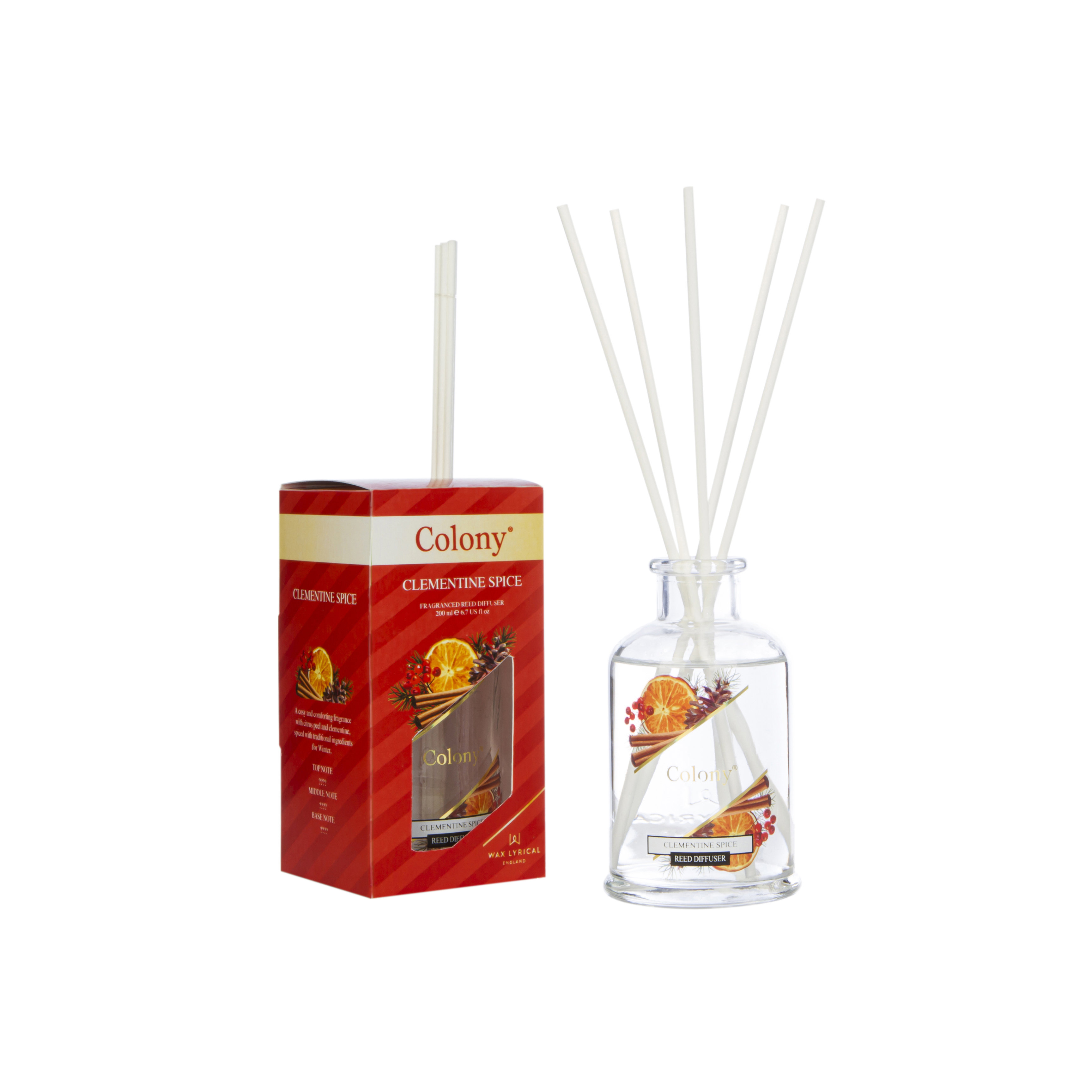 Clementine Spice Reed Diffuser image number null