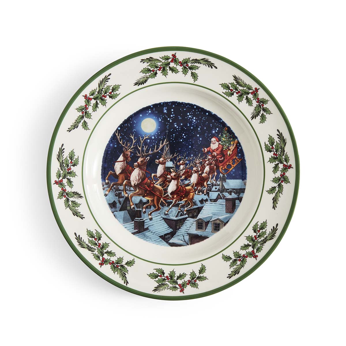 Christmas Tree 2025 Annual 10" Santa Plate image number null