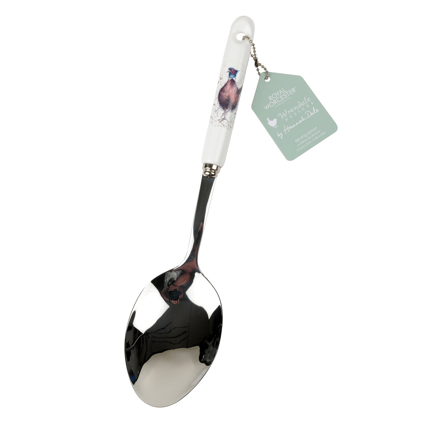 Royal Worcester Wrendale Designs Pheasant Serving Spoon image number null