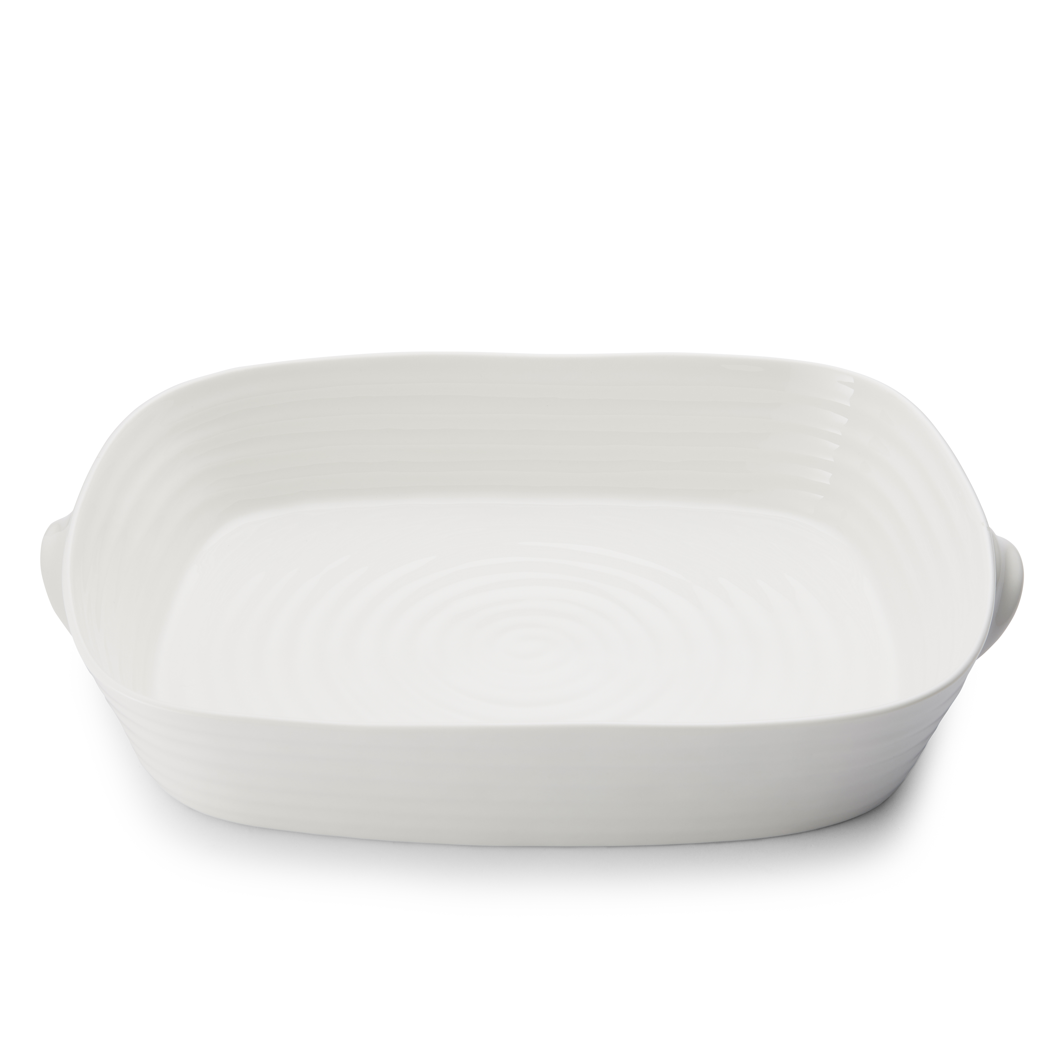 Sophie Conran White Large Handled Rectangular Roasting Dish image number null